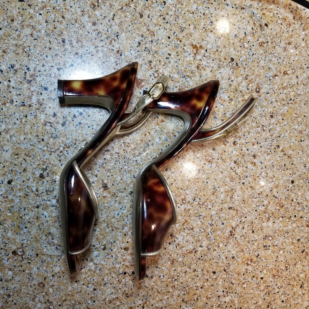 Dolce & Gabbana Tortoise Shoes Size 38.5 (8.5 US) - Picture 14 of 15
